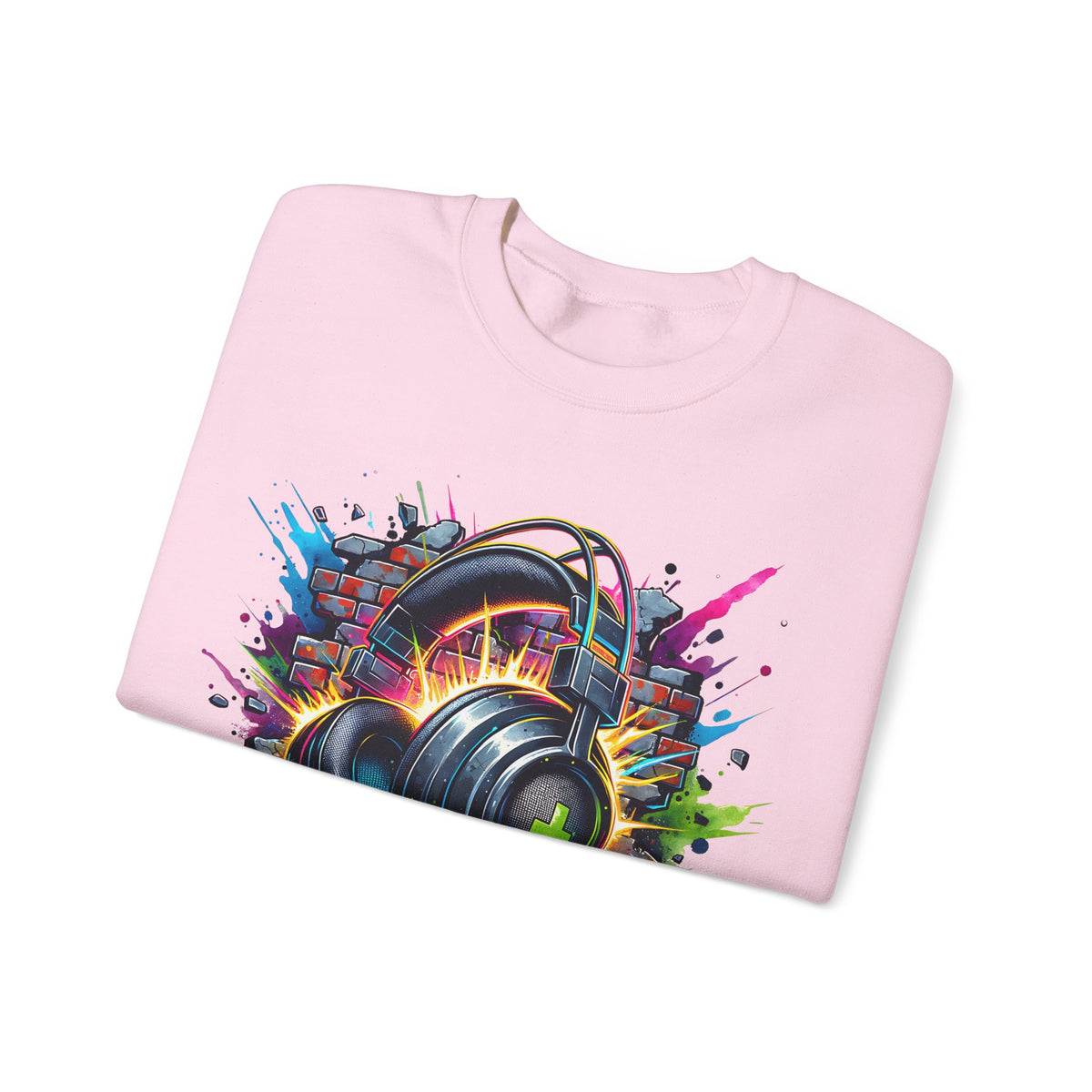 Gaming Headset I Can't Hear You, I'm Gaming – Gildan Heavy Blend | Trendy Women’s and Men's Soft Sweatshirt. Direct to Garment. Printed & Shipped in the USA. Unisex Sizes.