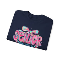 Preppy Senior Coquette 2026 – Gildan Heavy Blend | Trendy Women’s Soft Sweatshirt. Direct to Garment. Printed & Shipped in the USA. Unisex Sizes.