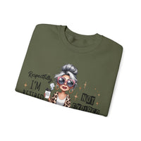Retired Not Expired, Leopard Funny Grandma – Gildan Heavy Blend | Trendy Women’s Soft Sweatshirt. Direct to Garment. Printed & Shipped in the USA. Unisex Sizes.