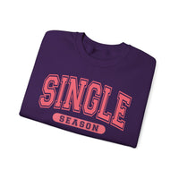 Single Season - Varsity – Gildan Heavy Blend | Trendy Women’s Soft Sweatshirt. Direct to Garment. Printed & Shipped in the USA. Unisex Sizes.