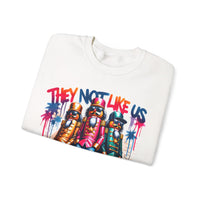 They Not Like Us Nutcracker Trio Christmas – Gildan Heavy Blend | Trendy Women’s and Men's Soft Sweatshirt. Direct to Garment. Printed & Shipped in the USA. Unisex Sizes.