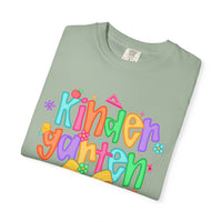 Coquette Kindergarten Pencil Bow - Comfort Colors | Trendy Women's T-Shirt. Direct to Garment. Printed & Shipped in the USA. Unisex Sizes.