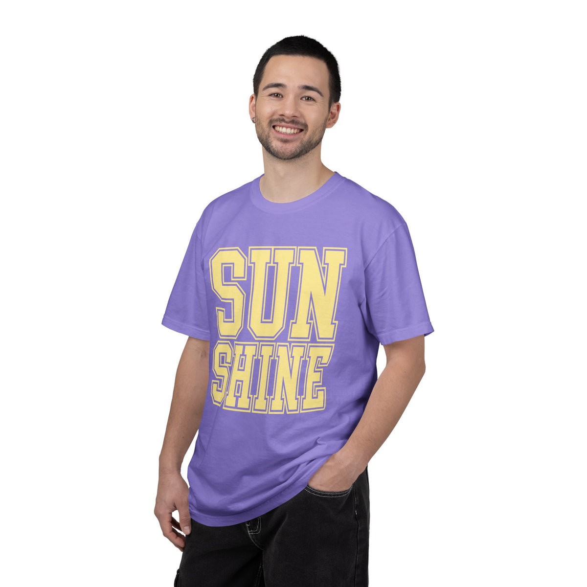 Sunshine - Comfort Colors | Trendy Women's T-Shirt. Direct to Garment. Printed & Shipped in the USA. Unisex Sizes.