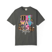 His Way Is Better, Patchwork - Comfort Colors | Trendy Women's T-Shirt. Direct to Garment. Printed & Shipped in the USA. Unisex Sizes.