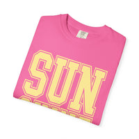 Sunshine - Comfort Colors | Trendy Women's T-Shirt. Direct to Garment. Printed & Shipped in the USA. Unisex Sizes.