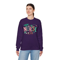 Nurse Life Cute Preppy Healthcare – Gildan Heavy Blend | Trendy Women’s Soft Sweatshirt. Direct to Garment. Printed & Shipped in the USA. Unisex Sizes.