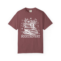 Booktrovert - Comfort Colors | Trendy Women's T-Shirt. Direct to Garment. Printed & Shipped in the USA. Unisex Sizes.