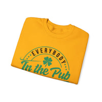 Everybody In The Pub Gettin' Tipsy – Gildan Heavy Blend | Trendy Women’s and Men's Soft Sweatshirt. Direct to Garment. Printed & Shipped in the USA. Unisex Sizes.