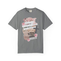 Christian Scrapbook - Comfort Colors | Trendy Women's T-Shirt. Direct to Garment. Printed & Shipped in the USA. Unisex Sizes.