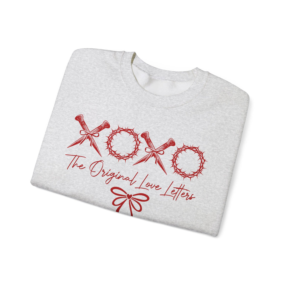 Original Love Letter - Christian Faith – Gildan Heavy Blend | Trendy Women’s Soft Sweatshirt. Direct to Garment. Printed & Shipped in the USA. Unisex Sizes.