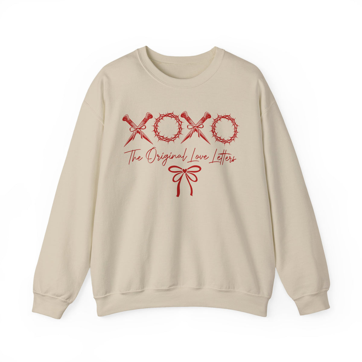 Original Love Letter - Christian Faith – Gildan Heavy Blend | Trendy Women’s Soft Sweatshirt. Direct to Garment. Printed & Shipped in the USA. Unisex Sizes.
