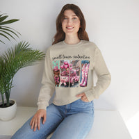Small Town Valentine – Gildan Heavy Blend | Trendy Women’s Soft Sweatshirt. Direct to Garment. Printed & Shipped in the USA. Unisex Sizes.