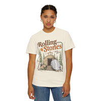 Rolling Stones "Since AD 33" Easter Empty Tomb Christian - Comfort Colors | Trendy Men's and Women's T-Shirt. Direct to Garment. Printed & Shipped in the USA. Unisex Sizes.