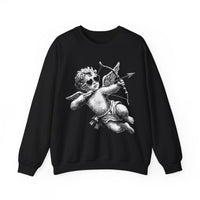 Cupid Baby, Vintage – Gildan Heavy Blend | Trendy Women’s and Men's Soft Sweatshirt. Direct to Garment. Printed & Shipped in the USA. Unisex Sizes.