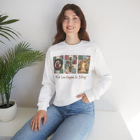 A Lot Can Happen In 3 Days - He is Risen – Gildan Heavy Blend | Trendy Women’s Soft Sweatshirt. Direct to Garment. Printed & Shipped in the USA. Unisex Sizes.