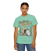 Rolling Stones "Since AD 33" Easter Empty Tomb Christian - Comfort Colors | Trendy Men's and Women's T-Shirt. Direct to Garment. Printed & Shipped in the USA. Unisex Sizes.
