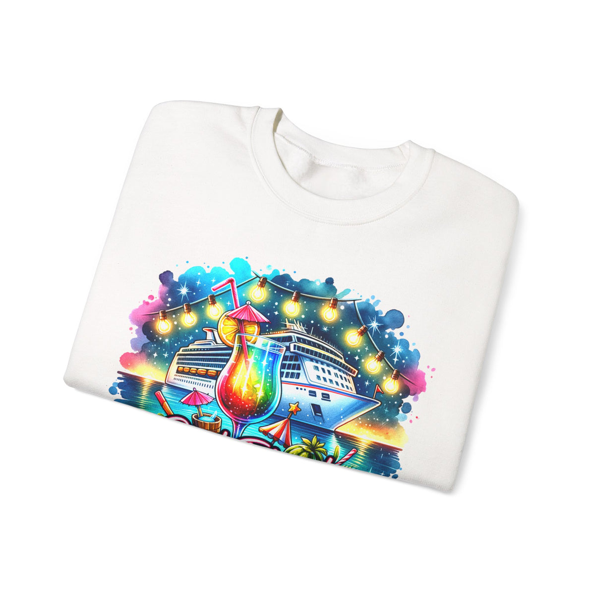 Best Friends Cruise – Gildan Heavy Blend | Trendy Women’s Soft Sweatshirt. Direct to Garment. Printed & Shipped in the USA. Unisex Sizes.