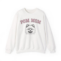 Pom Mom, Varsity – Gildan Heavy Blend | Trendy Women’s Soft Sweatshirt. Direct to Garment. Printed & Shipped in the USA. Unisex Sizes.