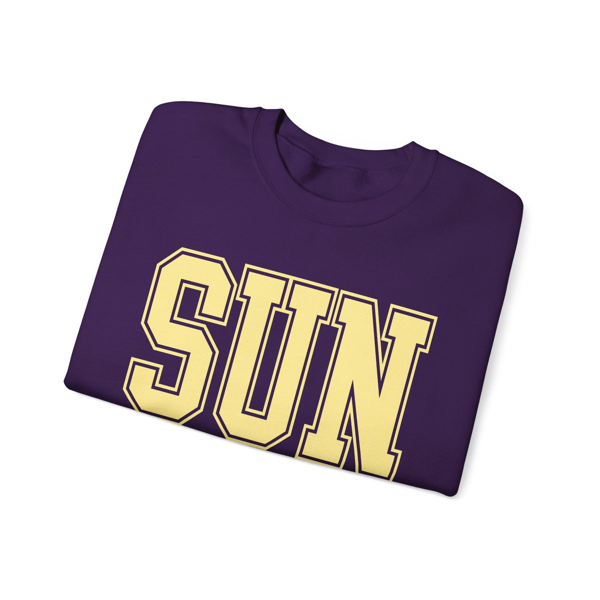 Sunshine – Gildan Heavy Blend | Trendy Women’s Soft Sweatshirt. Direct to Garment. Printed & Shipped in the USA. Unisex Sizes.