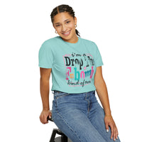 I'm A Drop The F-Bomb Mom Funny - Comfort Colors | Trendy Women's T-Shirt. Direct to Garment. Printed & Shipped in the USA. Unisex Sizes.