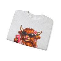 Highland Diva – Gildan Heavy Blend | Trendy Women’s Soft Sweatshirt. Direct to Garment. Printed & Shipped in the USA. Unisex Sizes.