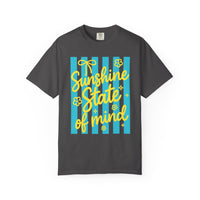Sunshine State of Mind - Comfort Colors | Trendy Women's T-Shirt. Direct to Garment. Printed & Shipped in the USA. Unisex Sizes.