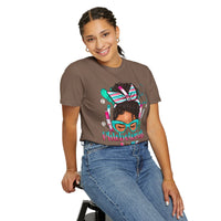 Phlebotomist Life, Messy Bun - Comfort Colors | Trendy Women's T-Shirt. Direct to Garment. Printed & Shipped in the USA. Unisex Sizes.