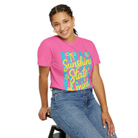 Sunshine State of Mind - Comfort Colors | Trendy Women's T-Shirt. Direct to Garment. Printed & Shipped in the USA. Unisex Sizes.