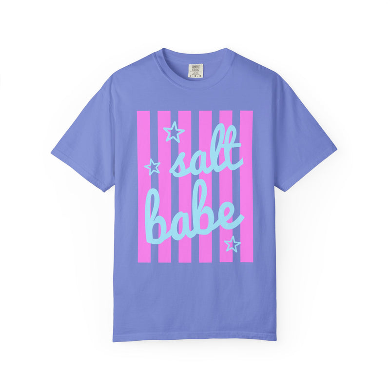 Salt Babe - Comfort Colors | Trendy Women's T-Shirt. Direct to Garment. Printed & Shipped in the USA. Unisex Sizes.