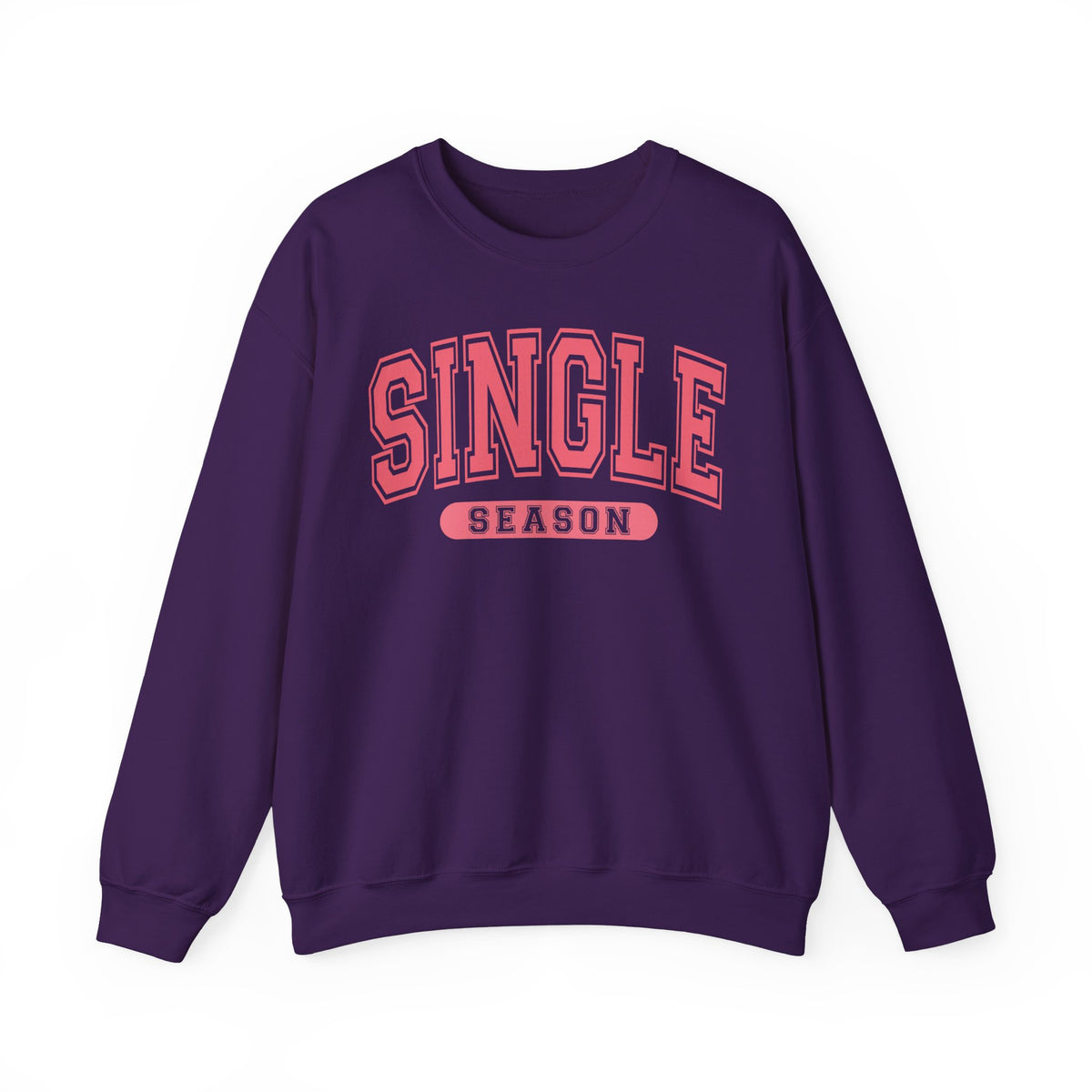 Single Season - Varsity – Gildan Heavy Blend | Trendy Women’s Soft Sweatshirt. Direct to Garment. Printed & Shipped in the USA. Unisex Sizes.