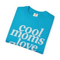 Cool Moms Love Jesus, Vintage - Comfort Colors | Trendy Women's T-Shirt. Direct to Garment. Printed & Shipped in the USA. Unisex Sizes.