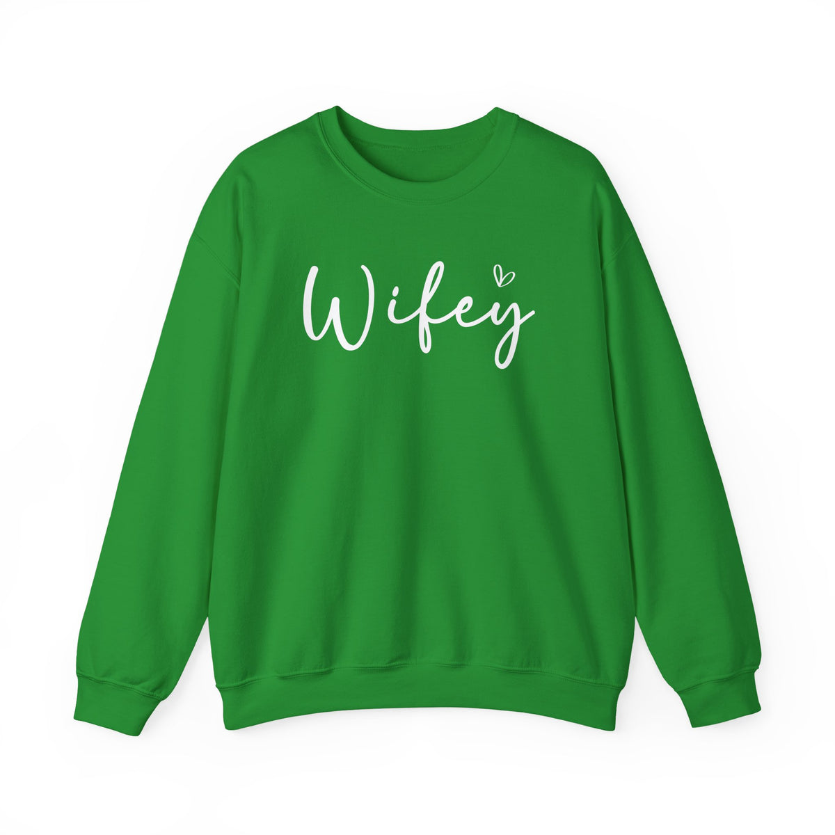 Wifey – Gildan Heavy Blend | Trendy Women’s Soft Sweatshirt. Direct to Garment. Printed & Shipped in the USA. Unisex Sizes.