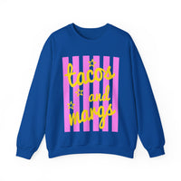 Tacos and Margs – Gildan Heavy Blend | Trendy Women’s Soft Sweatshirt. Direct to Garment. Printed & Shipped in the USA. Unisex Sizes.