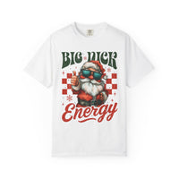 Big Nick Energy - Retro Santa Thumbs Up  - Comfort Colors | Trendy Women's T-Shirt. Direct to Garment. Printed & Shipped in the USA. Unisex Sizes.