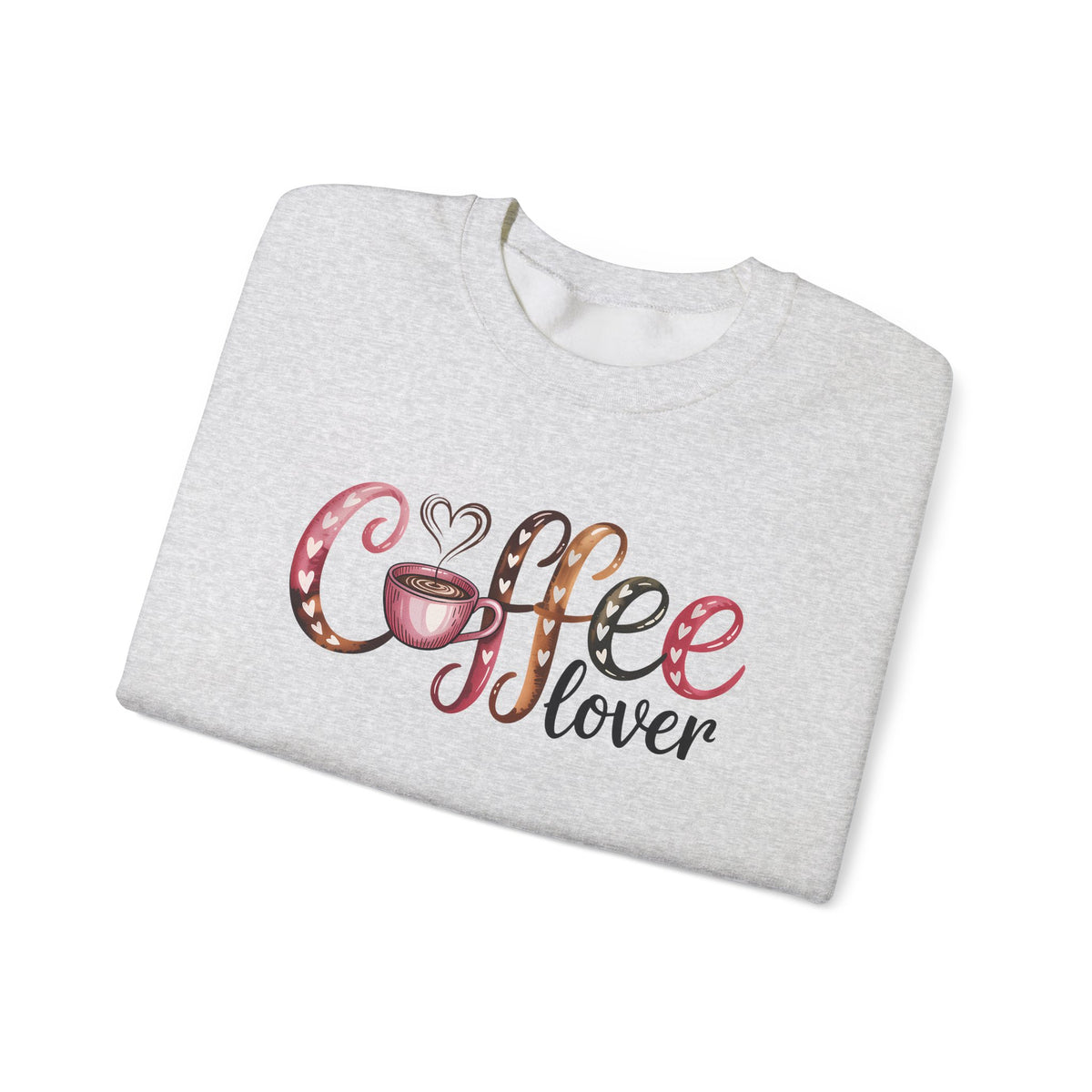 Coffee Lover – Gildan Heavy Blend | Trendy Women’s Soft Sweatshirt. Direct to Garment. Printed & Shipped in the USA. Unisex Sizes.
