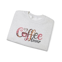 Coffee Lover – Gildan Heavy Blend | Trendy Women’s Soft Sweatshirt. Direct to Garment. Printed & Shipped in the USA. Unisex Sizes.