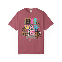 His Way Is Better, Patchwork - Comfort Colors | Trendy Women's T-Shirt. Direct to Garment. Printed & Shipped in the USA. Unisex Sizes.