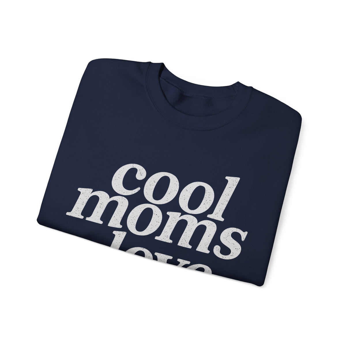 Cool Moms Love Jesus, Vintage – Gildan Heavy Blend | Trendy Women’s Soft Sweatshirt. Direct to Garment. Printed & Shipped in the USA. Unisex Sizes.