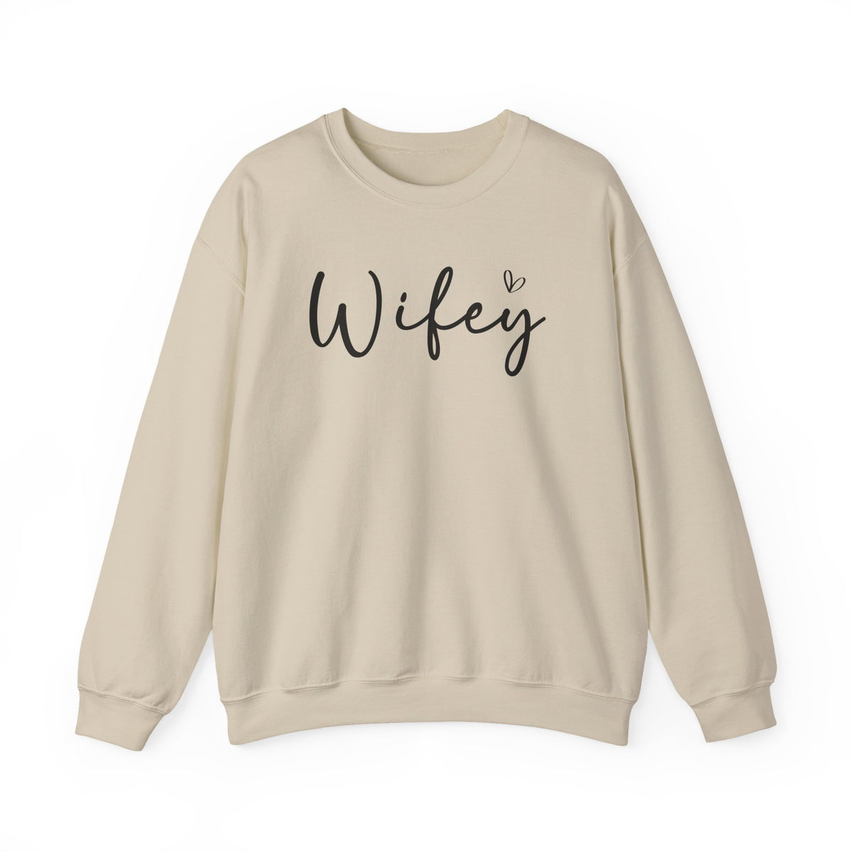 Wifey – Gildan Heavy Blend | Trendy Women’s Soft Sweatshirt. Direct to Garment. Printed & Shipped in the USA. Unisex Sizes.