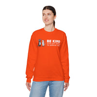 Be Kind. We're Just Trying To Survive Too. Possum. Raccoon. *This Shirt Saves Lives* – Gildan Heavy Blend | Trendy Men's and Women's Soft Sweatshirt. Direct to Garment. Printed & Shipped in the USA. Unisex Sizes.