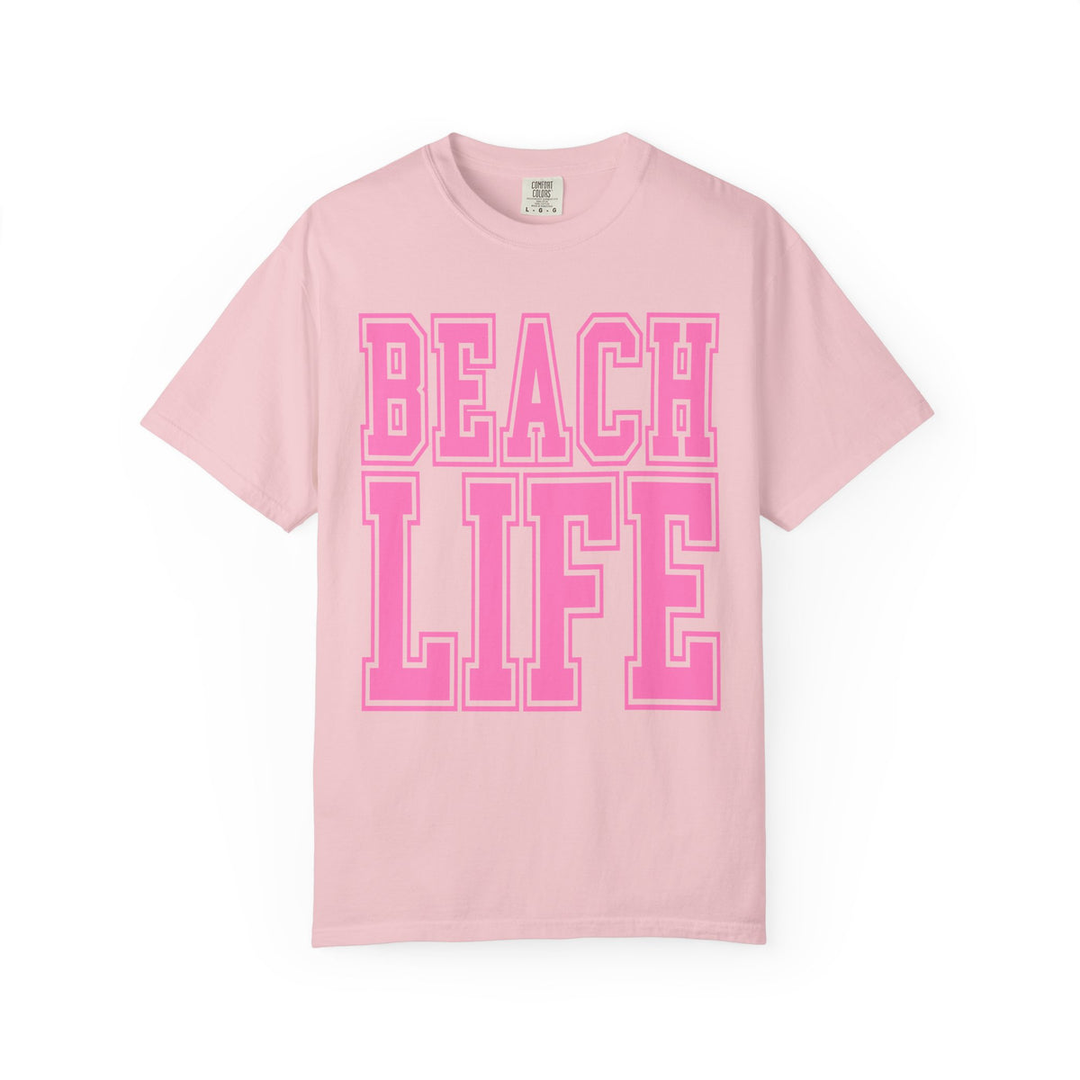 Beach Life - Comfort Colors | Trendy Men's & Women's T-Shirt. Direct to Garment. Printed & Shipped in the USA. Unisex Sizes.
