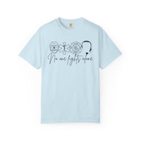 No One Fights Alone, Heroes - Comfort Colors | Trendy Women's and Men's T-Shirt. Direct to Garment. Printed & Shipped in the USA. Unisex Sizes.