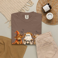 Highland Cows Halloween Costumes - Comfort Colors | Trendy Women's T-Shirt. Direct to Garment. Printed & Shipped in the USA. Unisex Sizes.