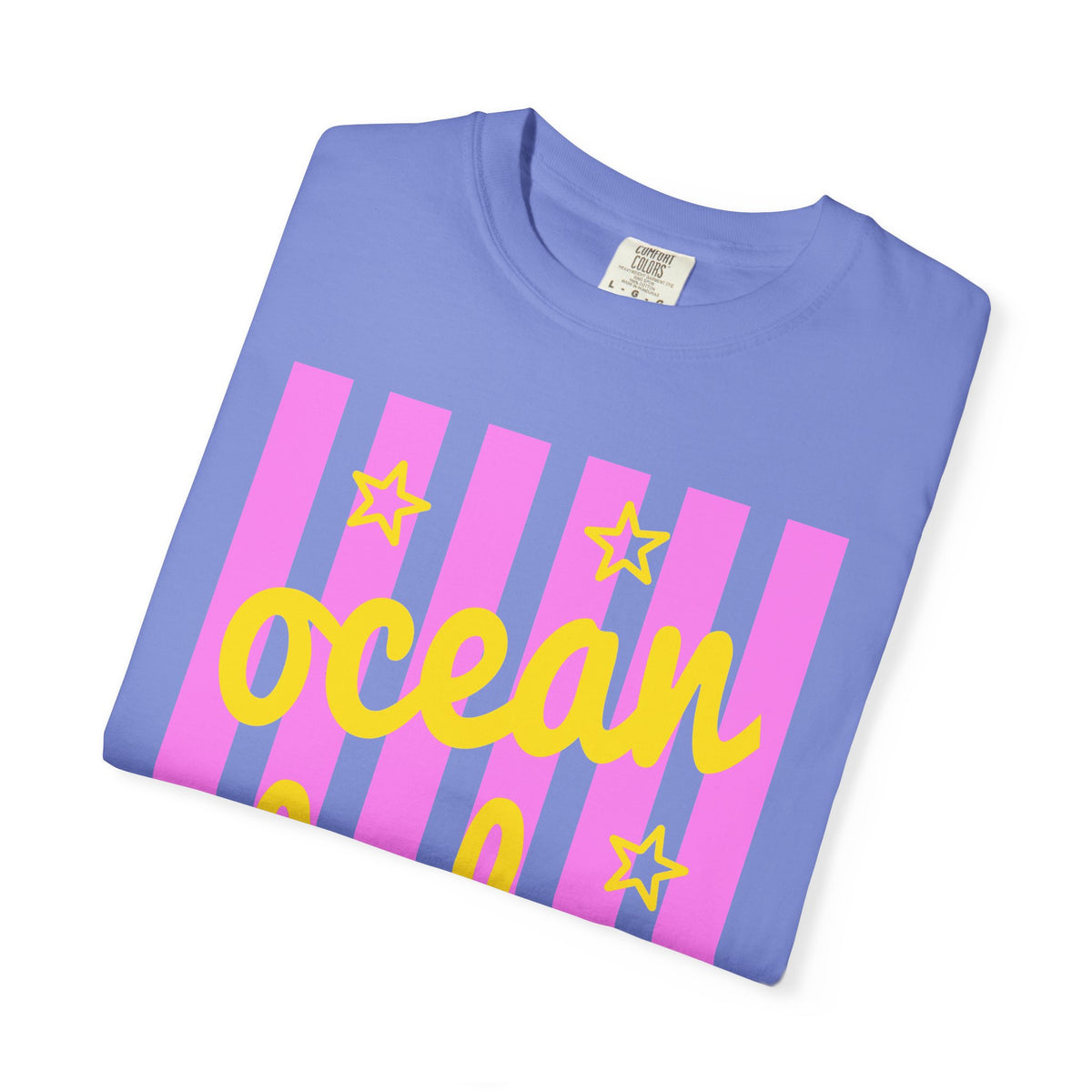 Ocean Babe - Comfort Colors | Trendy Women's T-Shirt. Direct to Garment. Printed & Shipped in the USA. Unisex Sizes.