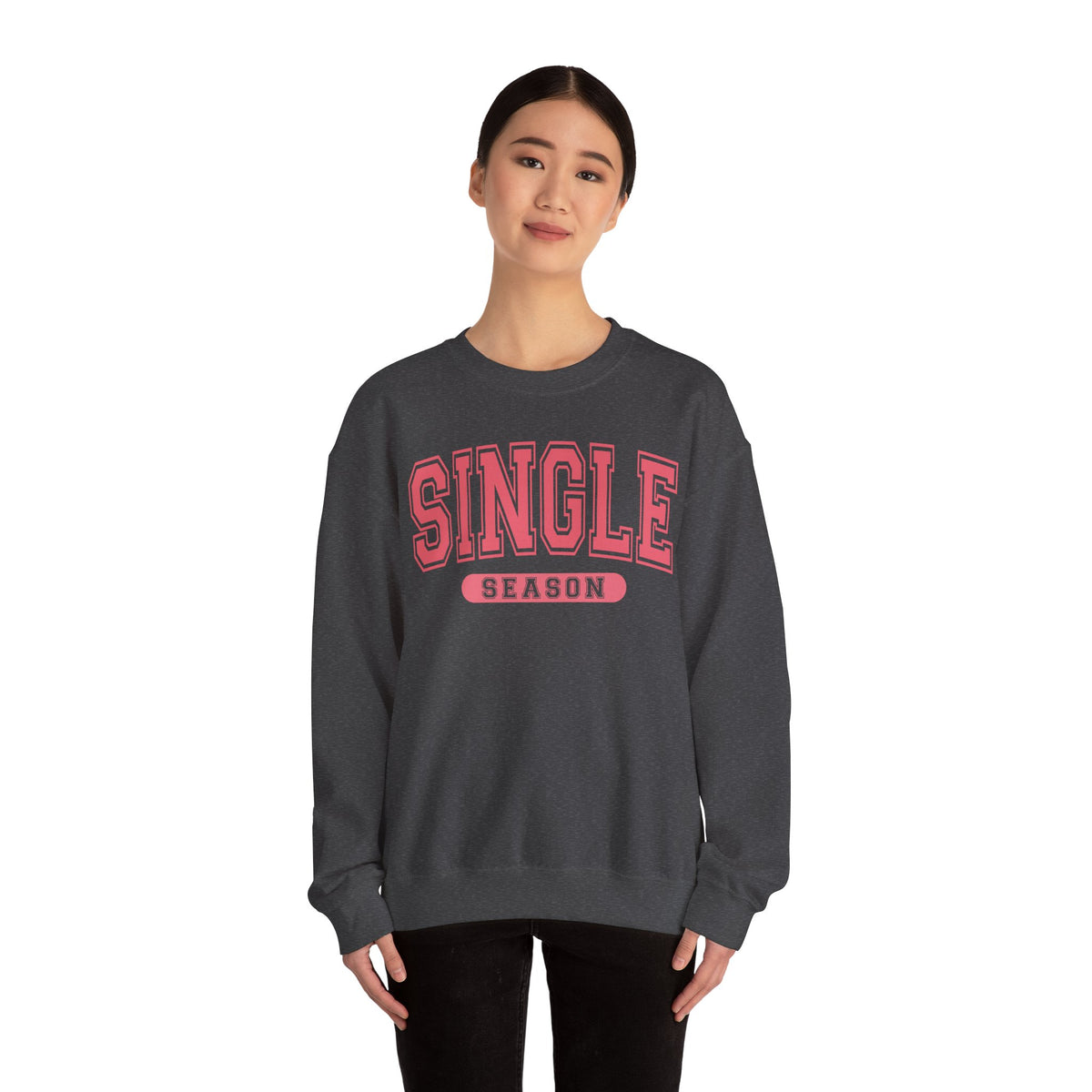 Single Season - Varsity – Gildan Heavy Blend | Trendy Women’s Soft Sweatshirt. Direct to Garment. Printed & Shipped in the USA. Unisex Sizes.