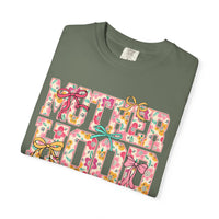 Motherhood - Comfort Colors | Trendy Women's T-Shirt. Direct to Garment. Printed & Shipped in the USA. Unisex Sizes.