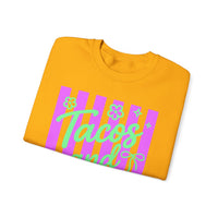 Tacos and Margs – Gildan Heavy Blend | Trendy Women’s Soft Sweatshirt. Direct to Garment. Printed & Shipped in the USA. Unisex Sizes.