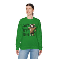 Can’t Adult Today, Cat – Gildan Heavy Blend | Trendy Women’s and Men's Soft Sweatshirt. Direct to Garment. Printed & Shipped in the USA. Unisex Sizes.