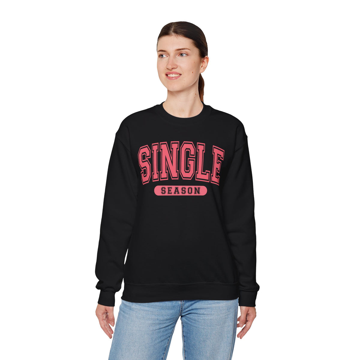Single Season - Varsity – Gildan Heavy Blend | Trendy Women’s Soft Sweatshirt. Direct to Garment. Printed & Shipped in the USA. Unisex Sizes.