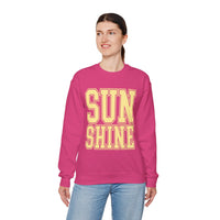 Sunshine – Gildan Heavy Blend | Trendy Women’s Soft Sweatshirt. Direct to Garment. Printed & Shipped in the USA. Unisex Sizes.